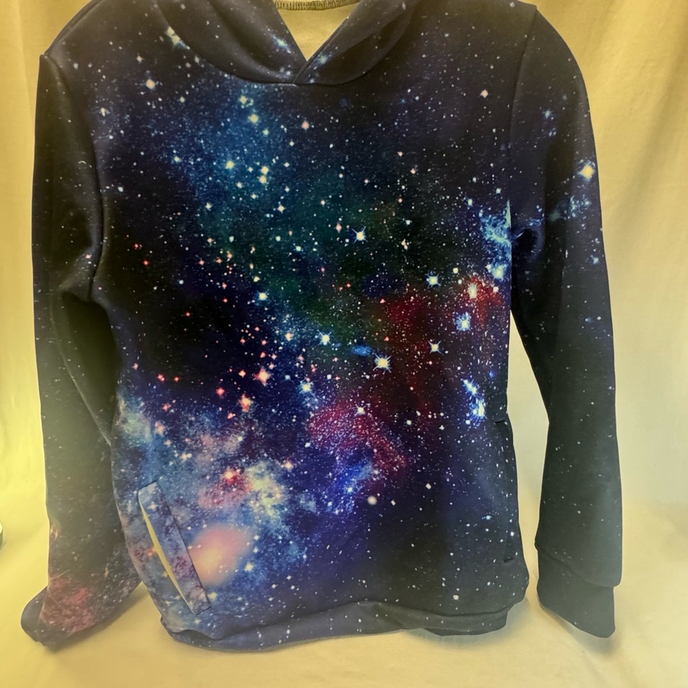 Galaxy Print Hoodie